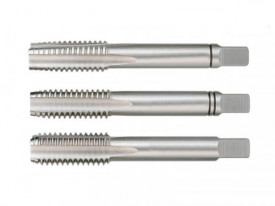 Tarod de mana, set, filet Withworth, HSS DIN 352, Toleranta medie, Forma C