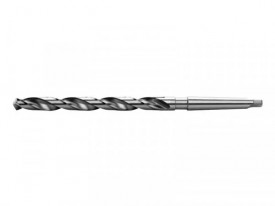 Burghiu elicoidal lung coada conica, HSS rectificat DIN 341 - STAS 8157, Tip N