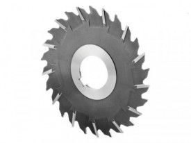 Freza disc, ingusta, dinti in zig-zag, HSS Co5 DIN 1834 A, Tip N