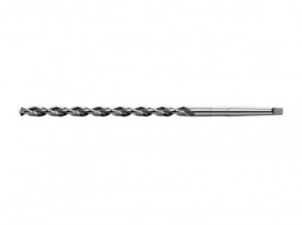 Burghiu elicoidal extralung coada conica, HSS Co5 DIN 1870/1, Tip S
