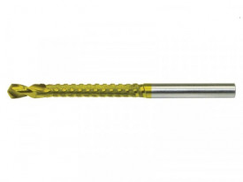 Burghiu de frezat, HSS rectificat TiN Tip N