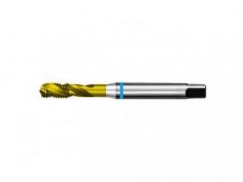 Tarod de masina, filet metric, TT-H5 TiN, elicoidal, HSS-E TiN DIN 371/376, Toleranta 6H, Forma C