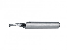 Freza coada cilindrica, cu 1 dinte, HSSCo5 Norma Interna, Tip W, pentru aluminiu