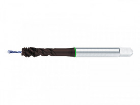 Tarod de masina, elicoidal, filet metric, PM HSS TiAlN, DIN 371/376, Toleranta 6H, Forma C, cu racire interna