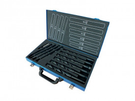 Trusa burghie elicoidale coada conica, HSS laminat DIN 345 - STAS 575, Tip N
