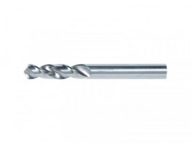 Burghiu elicoidal extrascurt coada cilindrica, HSS rectificat DIN 1897 - STAS 4566, Tip N
