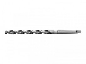Burghiu elicoidal lung coada conica, HSS Co5 DIN 341 - STAS 8157, Tip S