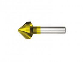 Tesitor ANTI VIBRATII, coada cilindrica, HSS-E Co DIN 335, Forma C - 90°