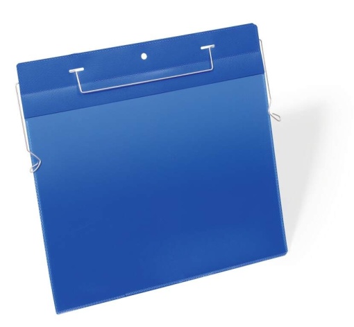 Buzunar logistic cu sarma de prindere A4 landscape, Durable, 50buc/set