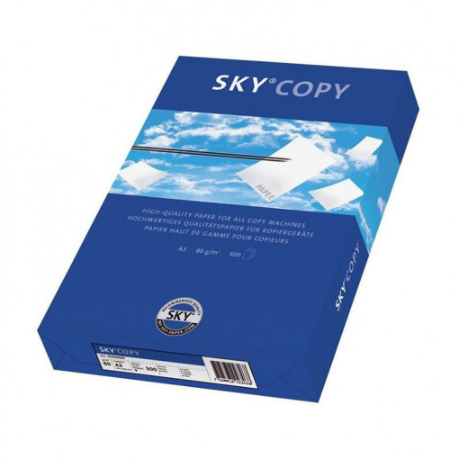 Hartie copiator A3, 80g/mp, 500coli/top SKY COPY