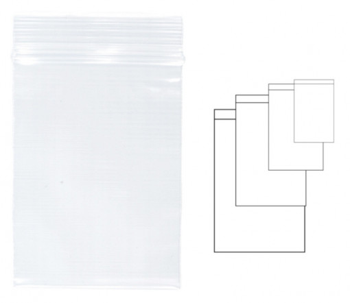 Pungi ziplock, 55microni, Kangaro, 100/set