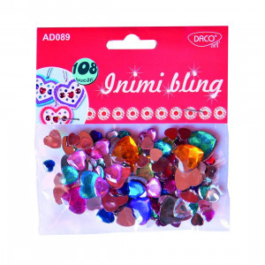 ACCESORII CRAFT - AD089 INIMI BLING DACO