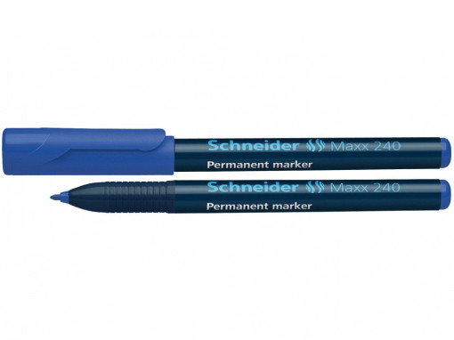 Permanent marker varf subtire 1mm, Schneider Maxx 240