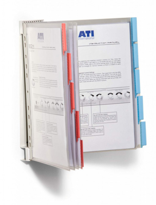 Sistem de prezentare A4, pentru perete, Durable Function, 10 displayuri