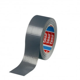 Banda adeziva duct tape Tesa 4610, 50mm x50m, argintie