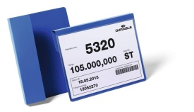 Buzunar logistic cu pliere A5 landscape, Durable, 50buc/set - Img 1