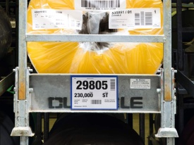 Buzunar logistic magnetic A4 portret, Durable, 50buc/set - Img 1