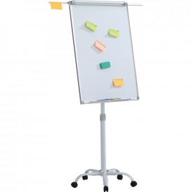 Flipchart magnetic mobil, cu brate laterale, 100 x 70 cm, Office products