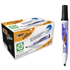 Marker pentru tabla varf rotund 2.3mm, Bic ECO Velleda 1701 - Img 3