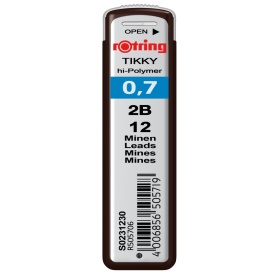 Mina creion 0.7mm Rotring, 12buc/set - Img 3