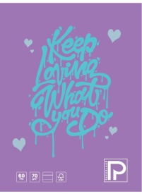 Caiet A4, 60file, dictando 70g/mp, Paperland motiv Colour Inspiration - Img 2