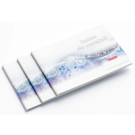Caiet muzica, 24 file, Herlitz, motiv Rock Your School