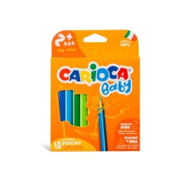 Creioane color Baby 2+ Carioca 10/set
