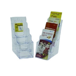 Display plastic 1/3A4, pentru brosuri, de birou/perete, KEJEA - Img 4
