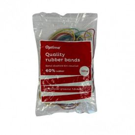 Elastice 100g/punga, culori asortate