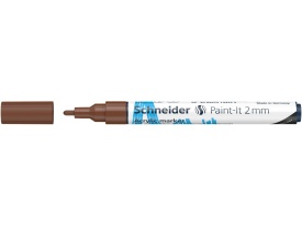 Marker acrilic Schneider Paint-It 310, varf rotund 2mm - Img 5