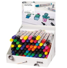 Marker pentru textile Opak Kreul, vârf Mediu