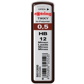 Mina creion 0.5mm Rotring, 12buc/set - Img 1