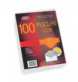 Plic LC6 114x162mm alb gumat - Img 3