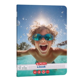 Set 10buc caiet A5, 48file, matematica, Herlitz motiv Sports - Img 2