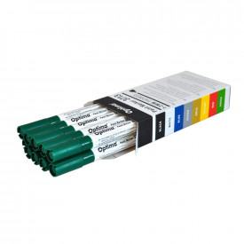 Set 10buc marker cu vopsea, varf subtire 1-2mm, Optima 3713 - Img 8