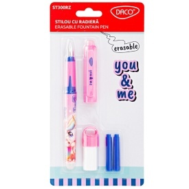 Stilou cu radiera You and Me, Daco ST300