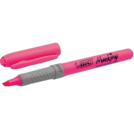 Textmarker Brite Liner cu grip, Bic