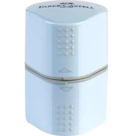 Ascutitoare tripla cu container, Grip 2001, Faber-Castell - Img 4