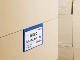 Buzunar logistic cu pliere A5 landscape, Durable, 50buc/set - Img 3