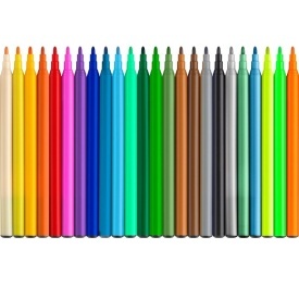 Carioca Faber Castell 18+6 culori, motiv dinozauri - Img 2