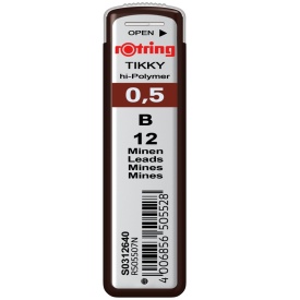 Mina creion 0.5mm Rotring, 12buc/set - Img 2
