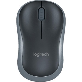 Mouse Logitech M185 Wireless, rezolutie 1000 DPI, negru - Img 1
