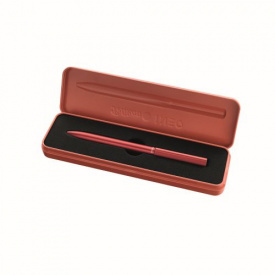 Pix Pelikan Ineo Elements, Fiery Red, in cutie metalica pentru cadou