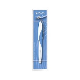 Stilou Herlitz MyPen Style Albastru Baltic, penita M, cutie eleganta plastic