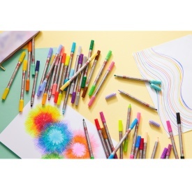 Carioca Faber Castell 20/set cu 2 varfuri 151119 - Img 2
