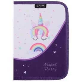 Penar echipat Herlitz, 1 clapa, 26 piese, motiv Unicorns