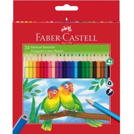 Creioane color Faber-Castell 24/set 120524