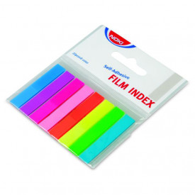 Index autoadeziv PVC in 8 culori, 45x8mm, Noki