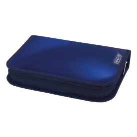 Penar neechipat Herlitz, 1fermoar, 2 clape, motiv Abstract Blue