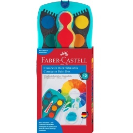 Acuarele Faber-Castell 12 culori Connector - Img 3